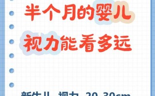 15天新生儿视力范围有限，到底能看清多远的东西？