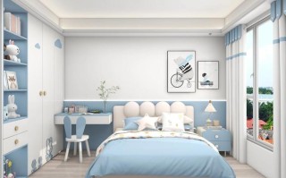 儿童卧室组合家具图片