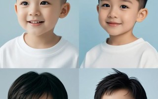 儿童短发男孩头型图片有哪些经典款式？如何根据脸型选择最合适的发型？