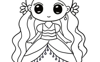 儿童绘画公主图片大全