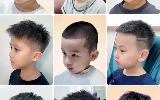 最新儿童发型图片男生