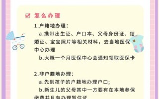 新生儿如何办理新农合