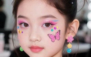 儿童眼睛亮粉化妆该注意什么？安全又好看的亮粉妆怎么画？
