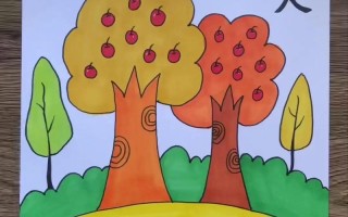 美丽的秋天儿童画里藏着哪些童趣与秋天的秘密色彩呢？