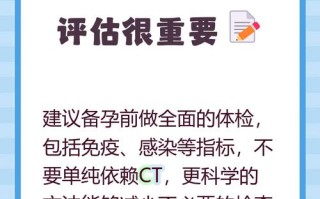 备孕期间能不能做ct