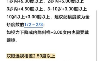 儿童100度近视必须配眼镜吗？