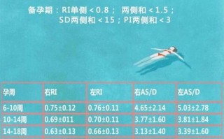 孕期子宫动脉RI标准值是多少？