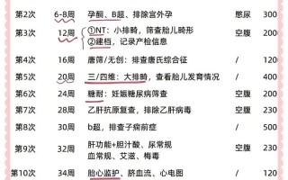 整个孕期要做哪些检查？不同阶段项目有何差异及注意事项？