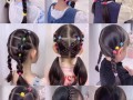 短头发儿童如何扎出既好看又实用的发型？