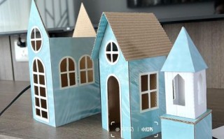 儿童手工制作城堡图片