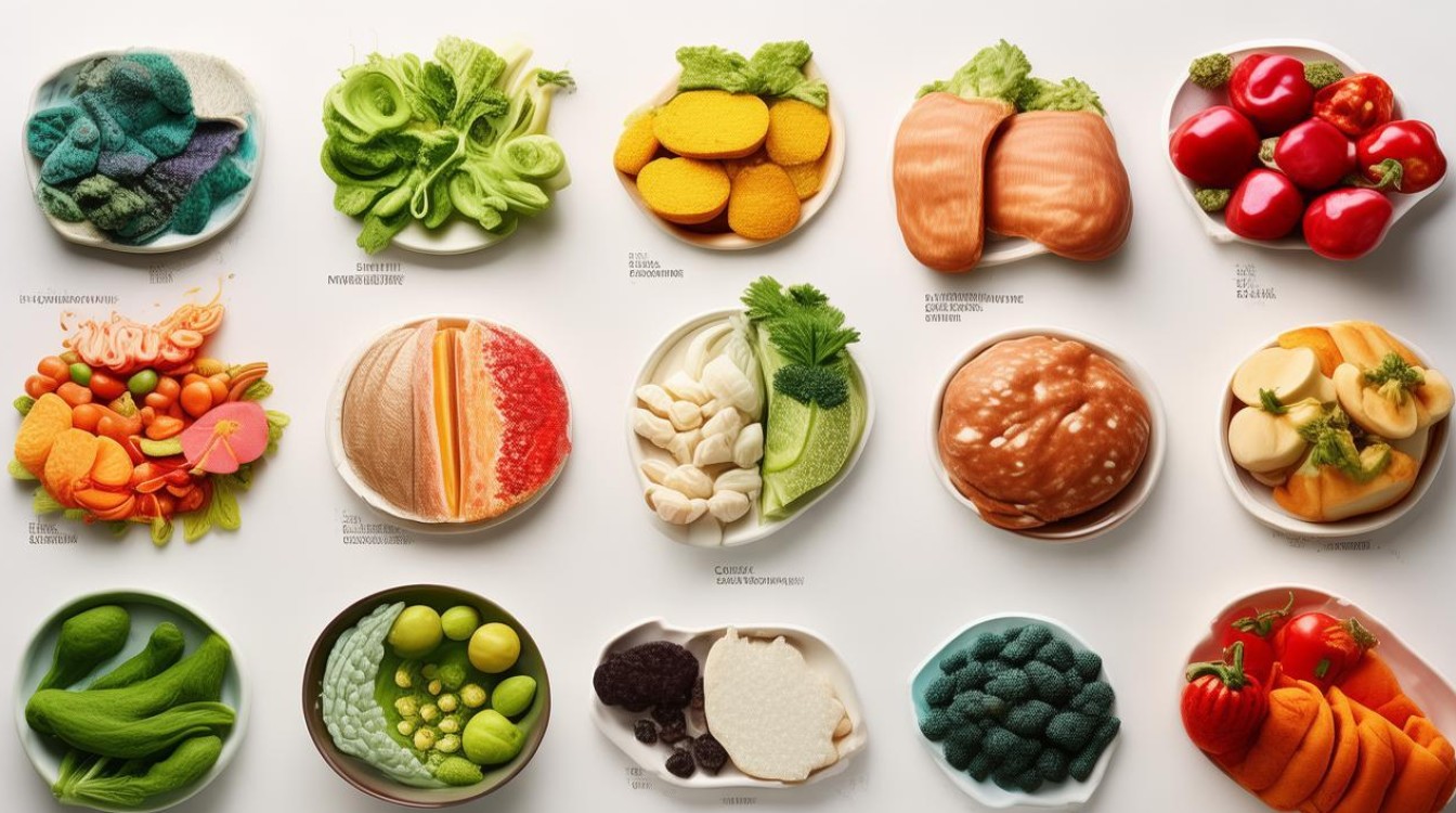 彩泥食物图片如何展现艺术与健康饮食的完美结合？-图2