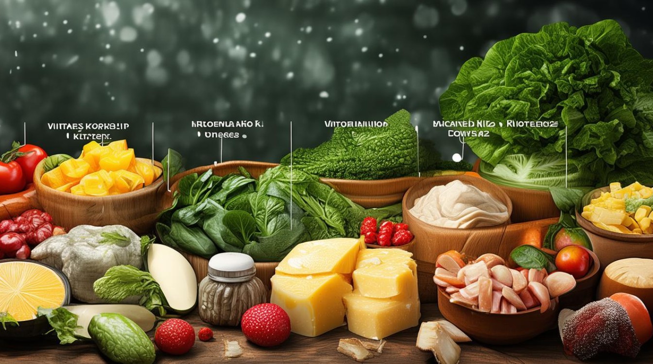 哪些食物富含维生素K2？对健康有哪些好处？-图1