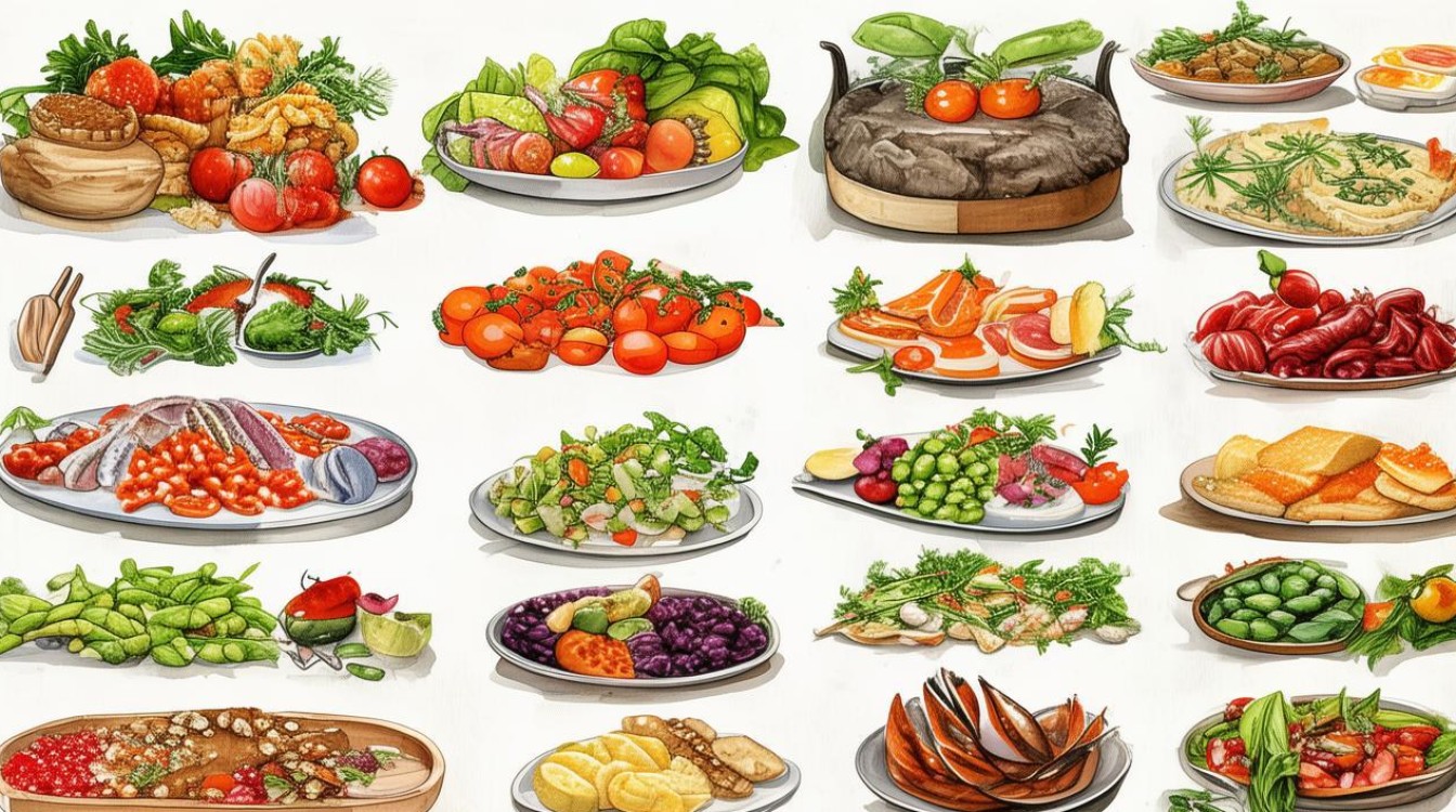 如何通过水彩食物图片激发健康饮食灵感？-图2