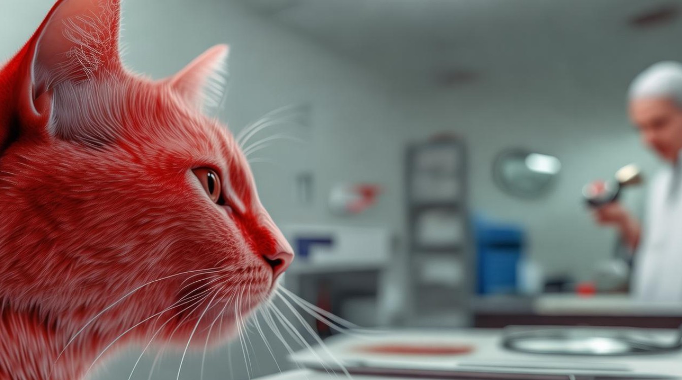 猫咪皮肤发红是什么原因？如何诊断与科学护理？-图1