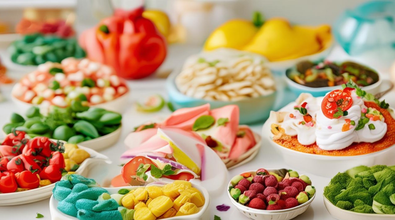 如何用彩泥制作创意食物图片，趣味结合健康饮食？-图3