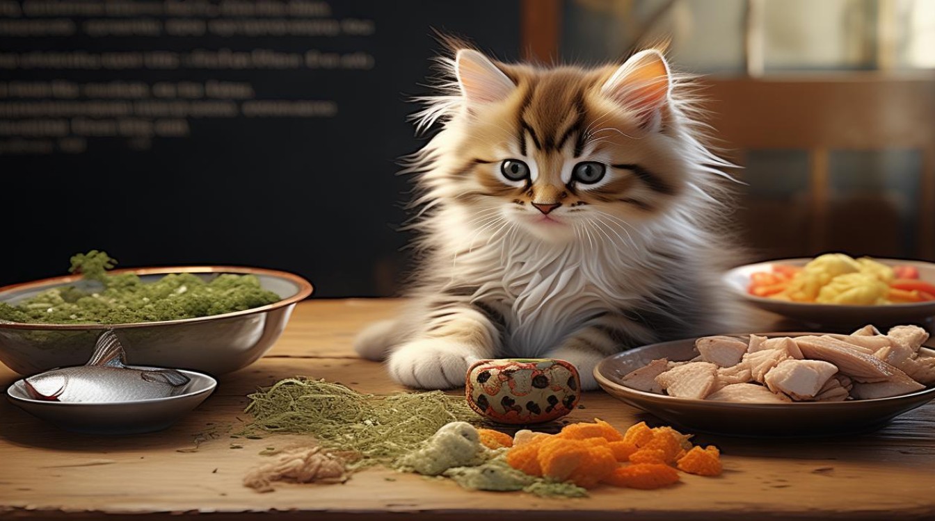 小猫咪吃什么食物好？健康饮食指南-图1
