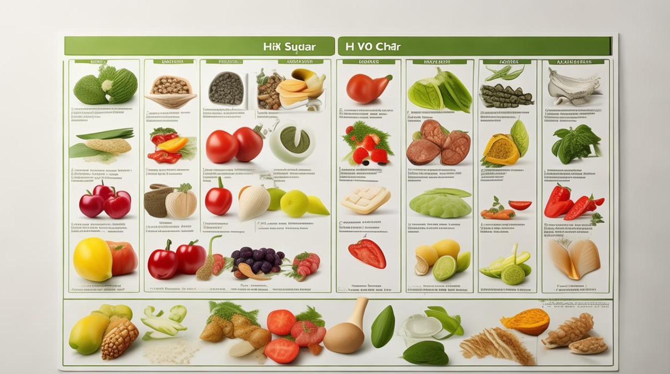 低糖食物表，高糖低糖食物表-图1