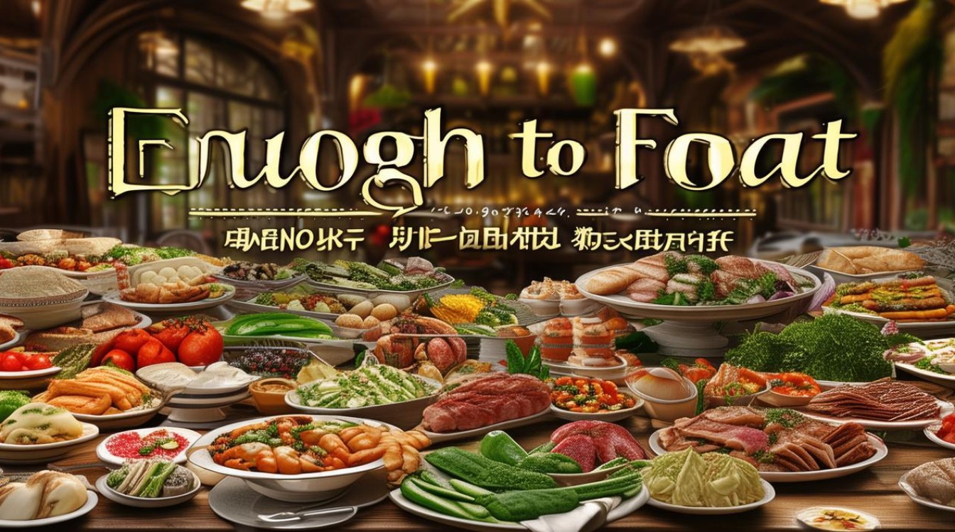 足够的食物吃的，足够的食物吃的英语-图1