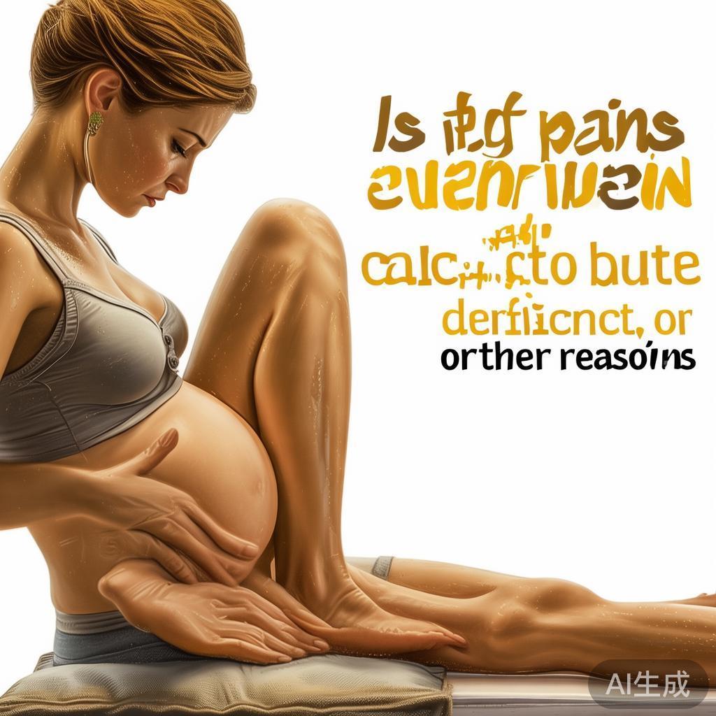 怀孕小腿酸痛是缺钙还是其他原因？-第3张图片-中州医学会