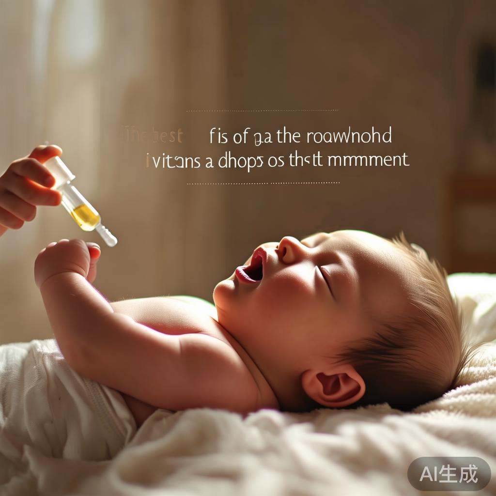 新生儿吃维生素AD滴剂，最佳时间是什么时候？-第1张图片-中州医学会