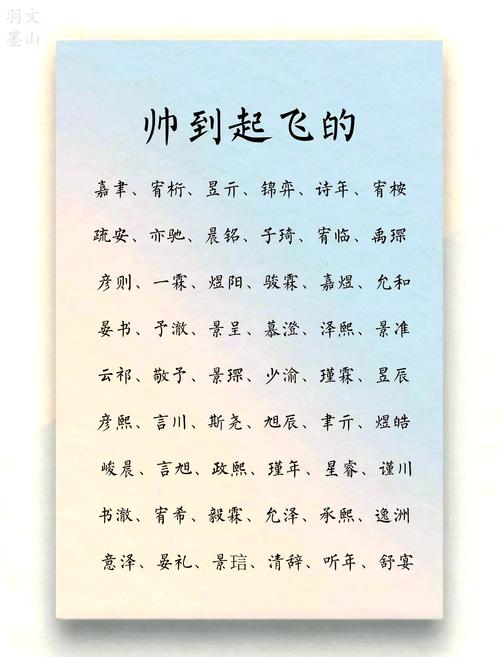 2025男宝名字大全，哪些名字最流行？-第1张图片-中州医学会