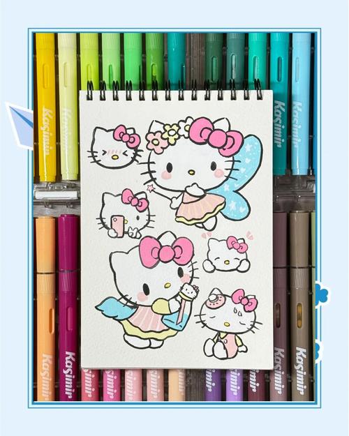 儿童画里的Hello Kitty，藏着怎样的童真密码？-第3张图片-中州医学会