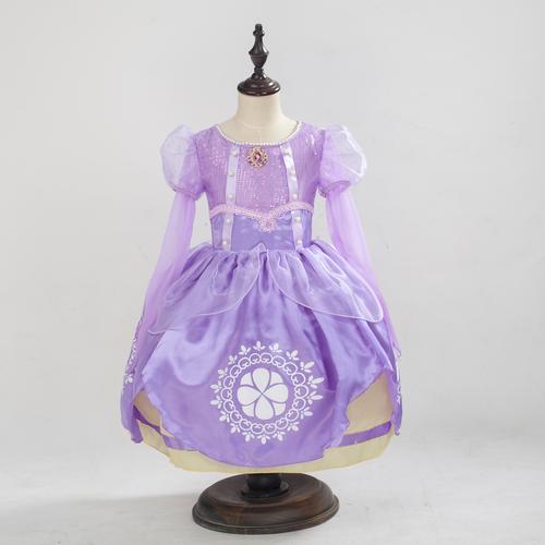 儿童公主裙婚纱小公主苏菲亚是几岁穿的？-第2张图片-中州医学会