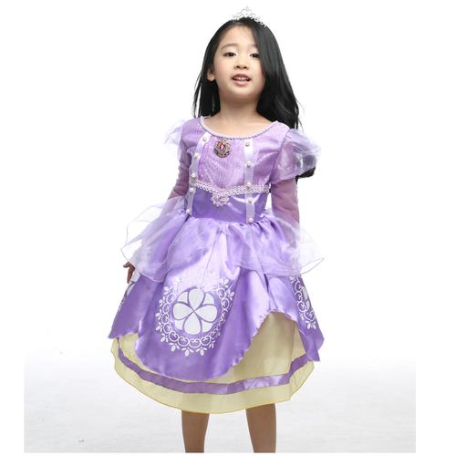 儿童公主裙婚纱小公主苏菲亚是几岁穿的？-第1张图片-中州医学会