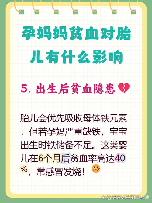 孕期贫血会给孩子带来哪些影响？-第2张图片-中州医学会