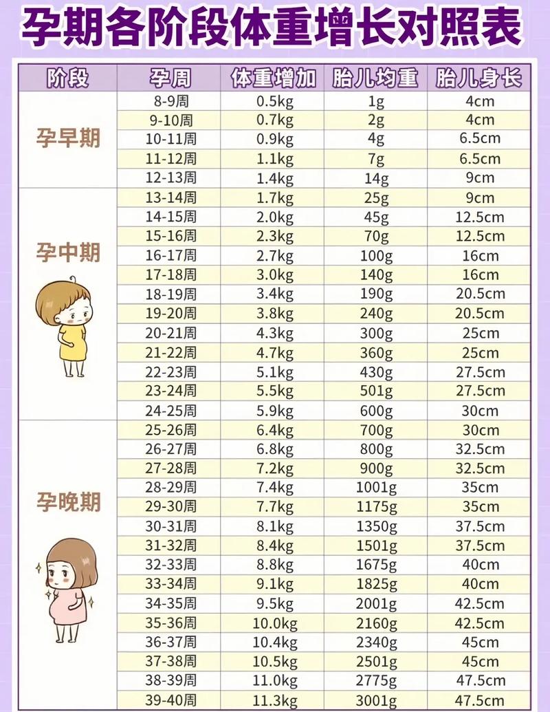 孕期体重增长最快在哪个阶段?-第2张图片-中州医学会 孕期体重增长最快在哪个阶段?-第2张图片-中州医学会