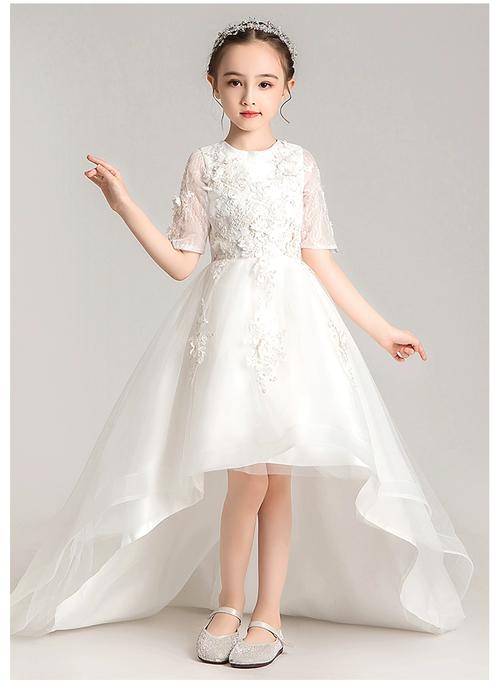 儿童公主裙婚纱长裙加鞋子-第3张图片-中州医学会