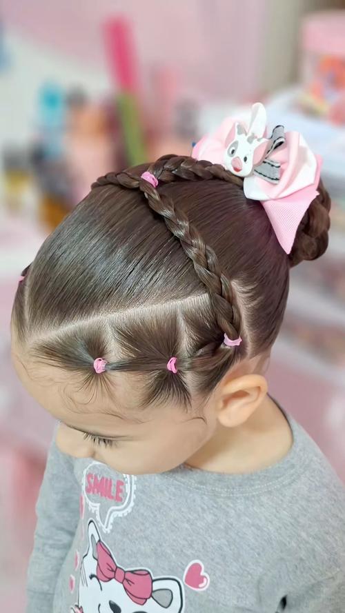 儿童盘头发简单好看步骤，三步学会吗？-第2张图片-中州医学会