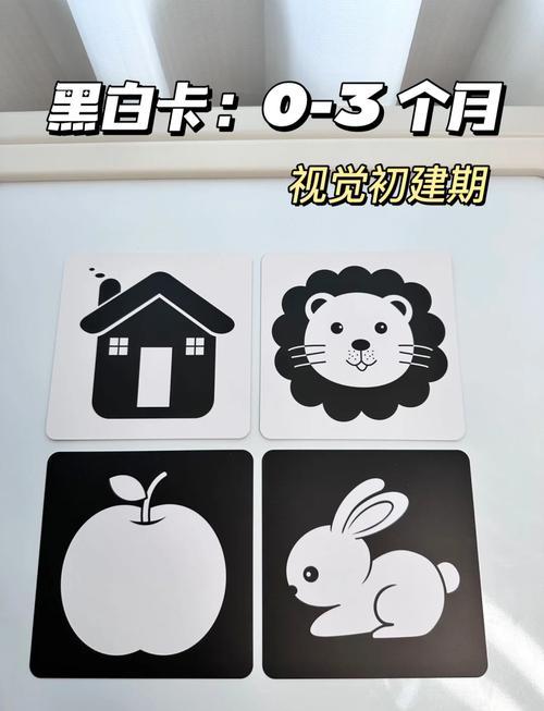 新生儿什么时候开始看黑白卡最合适？不同月龄宝宝用黑白卡要注意什么？-第1张图片-郑州医学网