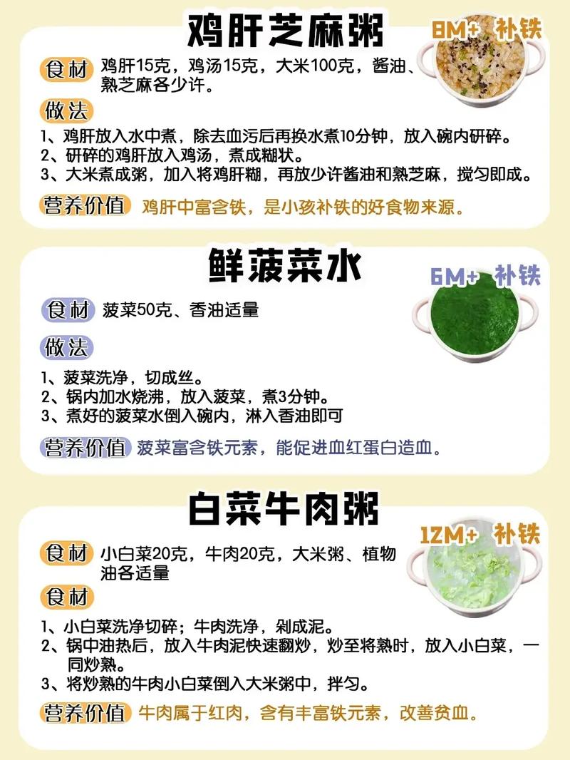 儿童有点贫血，日常饮食该怎么调理？哪些食物能快速补铁补血？-第2张图片-郑州医学网