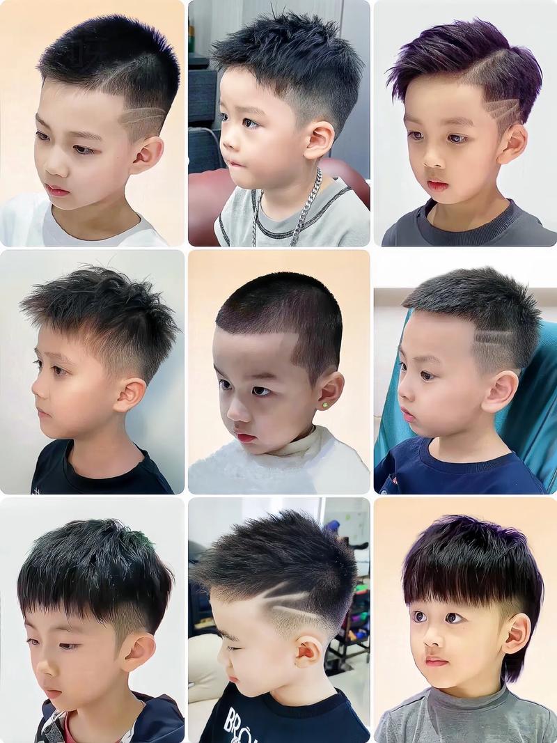 最新儿童发型图片男生-第1张图片-郑州医学网