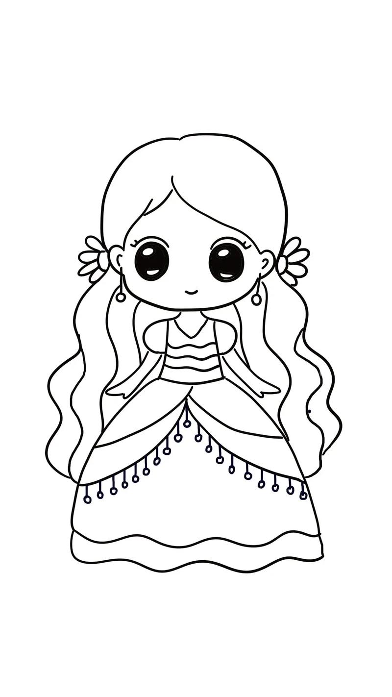 儿童绘画公主图片大全-第1张图片-郑州医学网 儿童绘画公主图片大全-第1张图片-郑州医学网