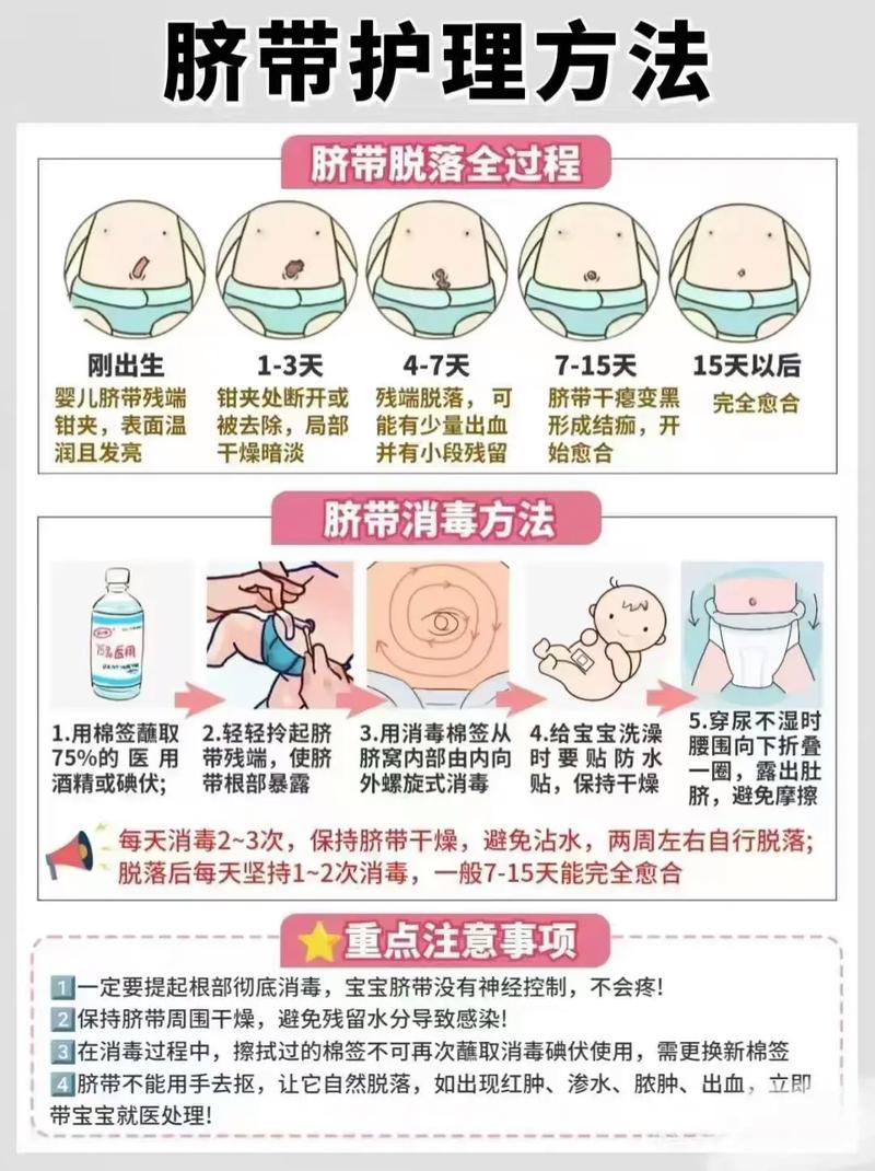 如何护理新生儿的肚脐-第2张图片-郑州医学网