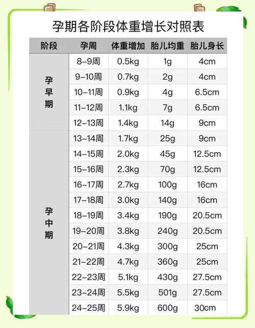 孕期六个月宝宝体重多少算正常？偏低或偏高该如何调整？-第3张图片-郑州医学网