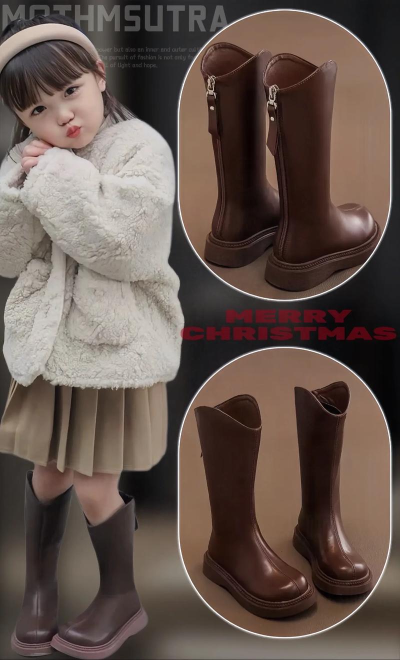 儿童靴子女童长靴图片，如何挑选既舒适又时尚的款式？-第3张图片-郑州医学网