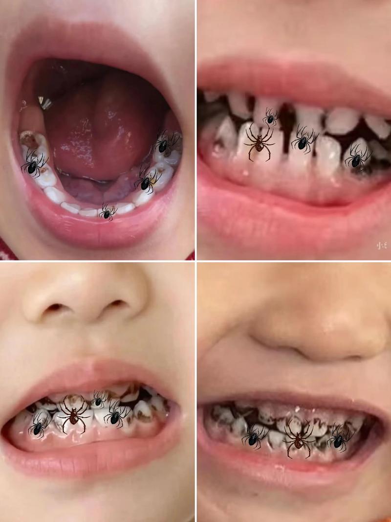 儿童龋齿图片和虫牙有何区别？如何通过图片识别儿童龋齿发展阶段？-第2张图片-郑州医学网