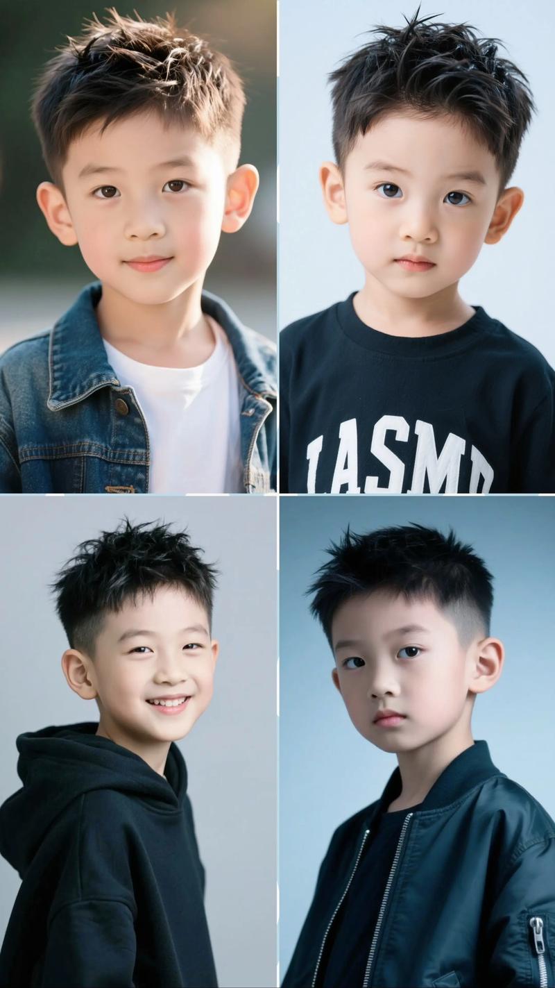 2025年最in男孩儿童潮流发型图片，哪些款式既时髦又好打理？-第2张图片-郑州医学网