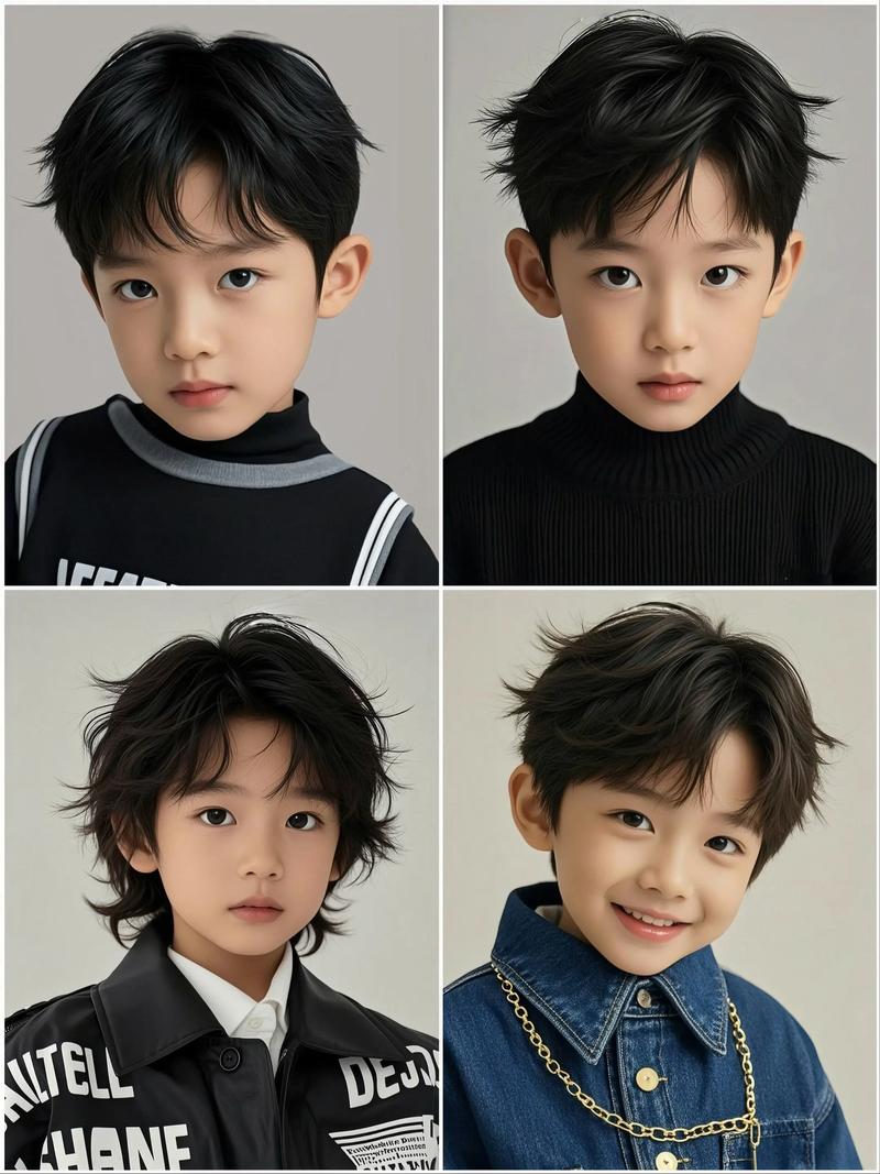 2025年最in男孩儿童潮流发型图片，哪些款式既时髦又好打理？-第3张图片-郑州医学网