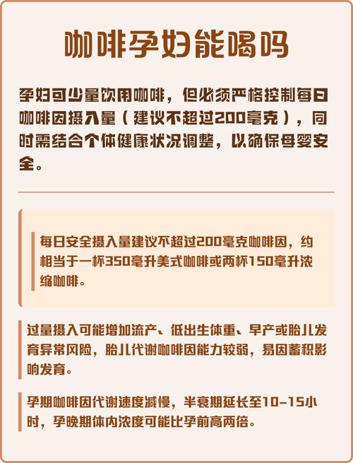 孕期喝咖啡真的会导致胎儿畸形吗？咖啡因摄入量多少才安全？-第3张图片-郑州医学网