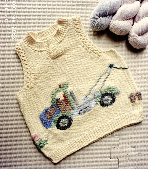 儿童背心编织花样图解，如何选择适合初学者的简单花样？-第2张图片-郑州医学网