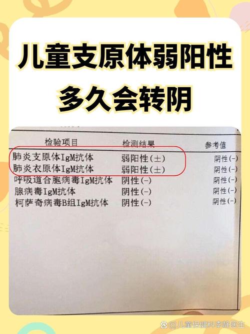 儿童肺炎支原体弱阳性是否需要治疗？会影响健康吗？-第1张图片-郑州医学网