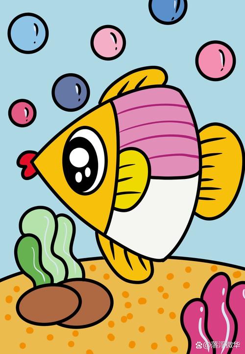 儿童绘画海洋图片大全，如何通过海洋主题绘画激发孩子的创造力与想象力？-第3张图片-郑州医学网