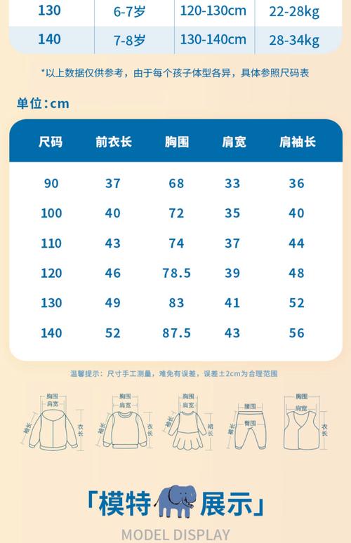 儿童衣服11码是多大？对应身高体重范围是多少？不同品牌有差异吗？-第1张图片-郑州医学网