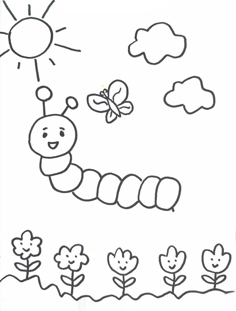 幼儿园儿童简笔画大全，如何挑选适合不同年龄段孩子的简笔画教程？-第3张图片-郑州医学网