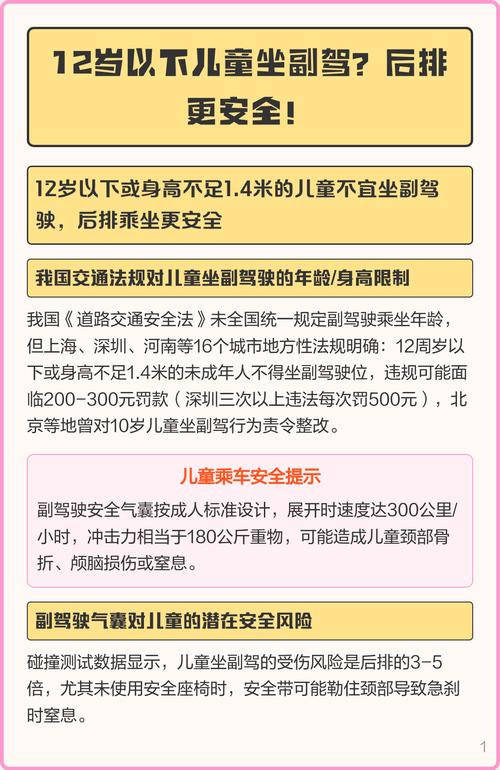 几岁儿童才能安全坐副驾驶？法律与安全标准究竟是怎样的？-第3张图片-郑州医学网