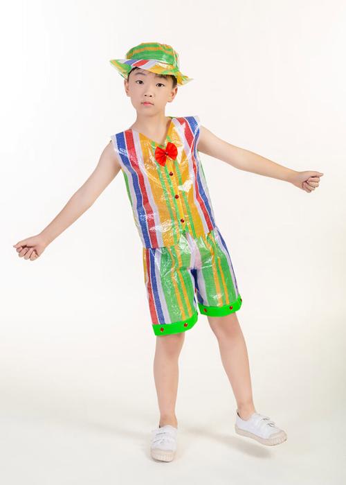 环保服装秀图片中儿童男装的设计理念与环保材质如何体现？-第3张图片-郑州医学网